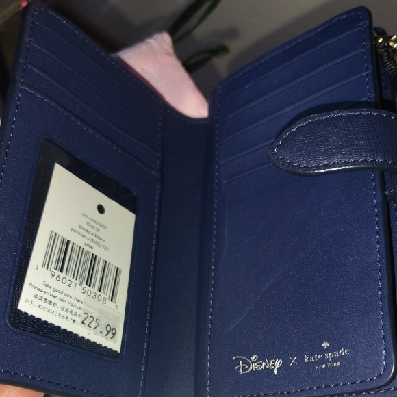 Kate Spade x Disney Blue Wallet - Picture 8 of 13